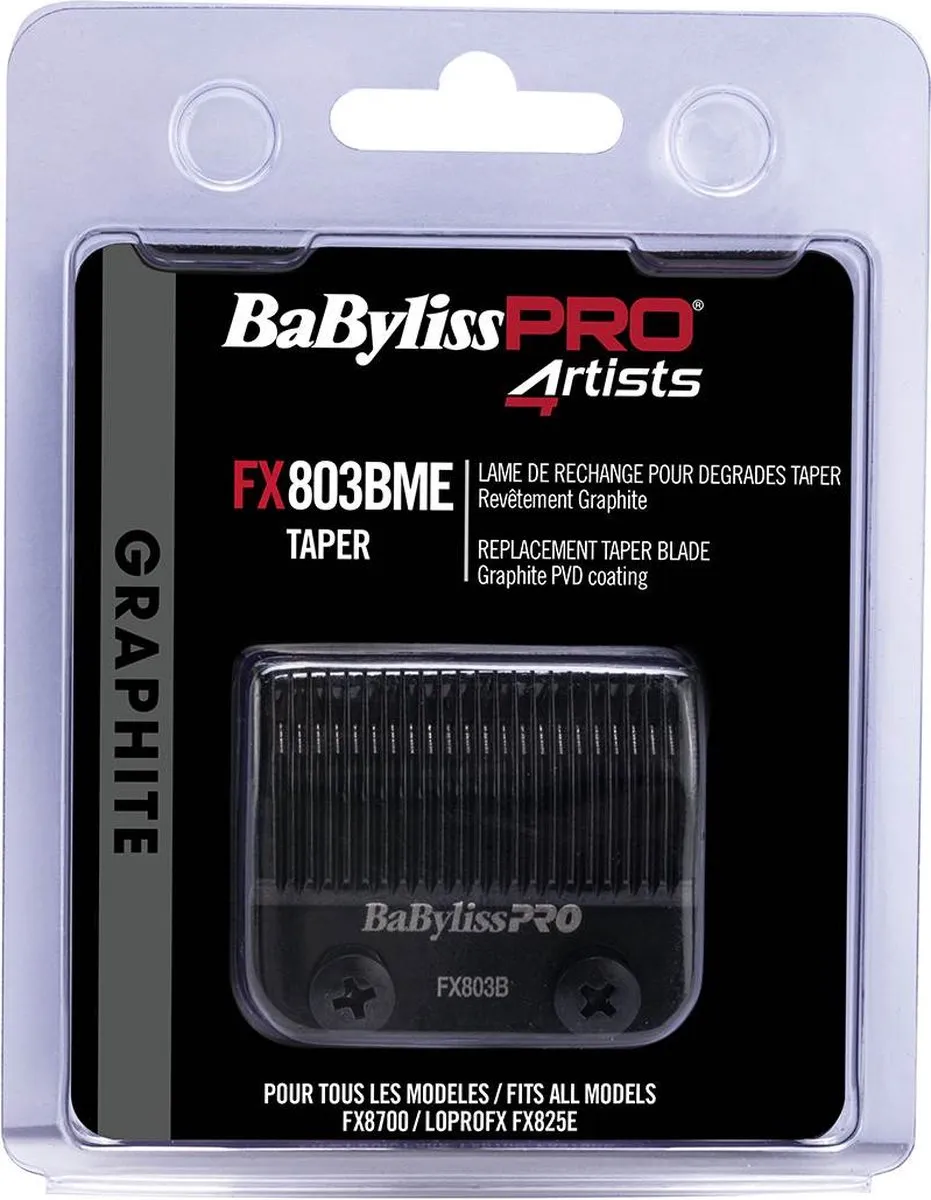 BaBylissPRO FX803BME Taper Blade - Zwart