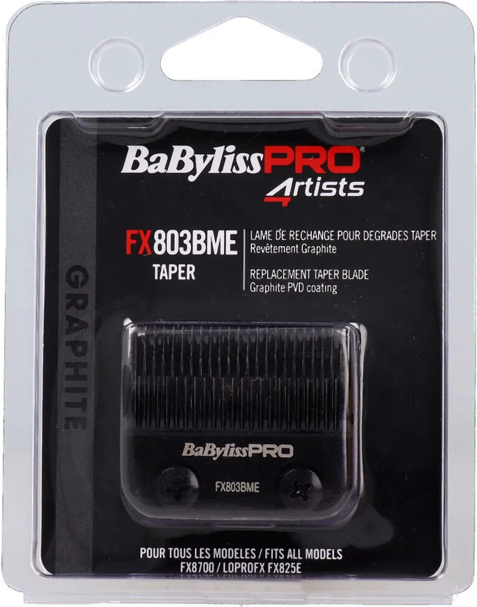 BaBylissPRO FX803BME Taper Blade - Zwart
