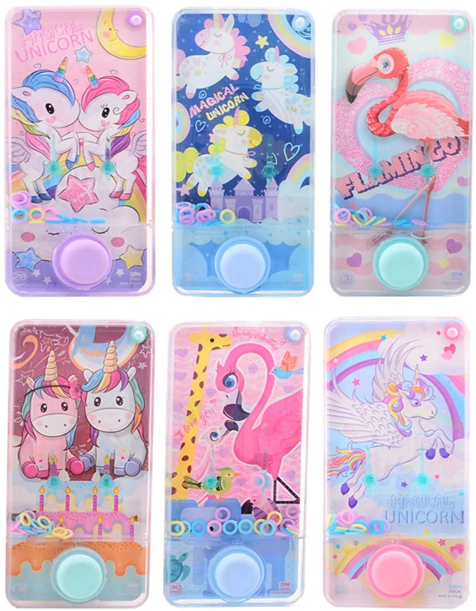Johntoy Waterspel Ringen Unicorn Junior 24368 - Roze