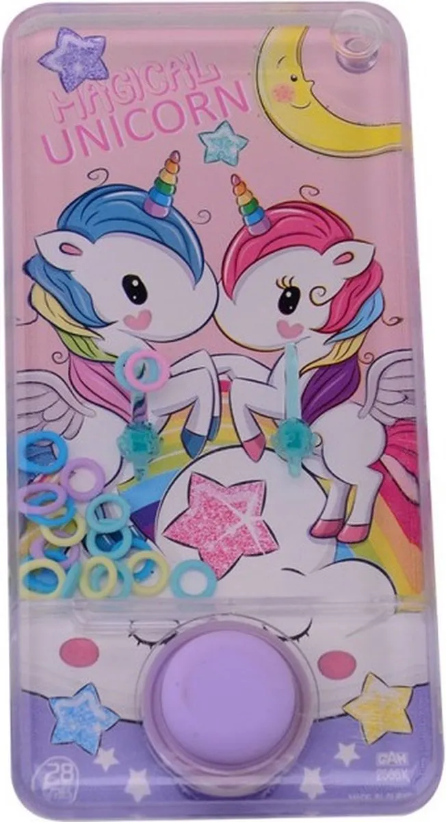 Johntoy Waterspel Ringen Unicorn Junior 24368 - Roze