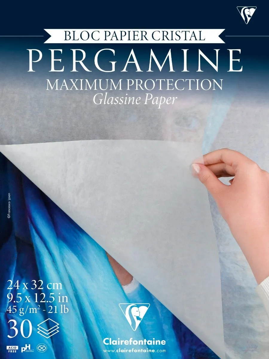 Clairefontaine Glassine Papier 24x32cm