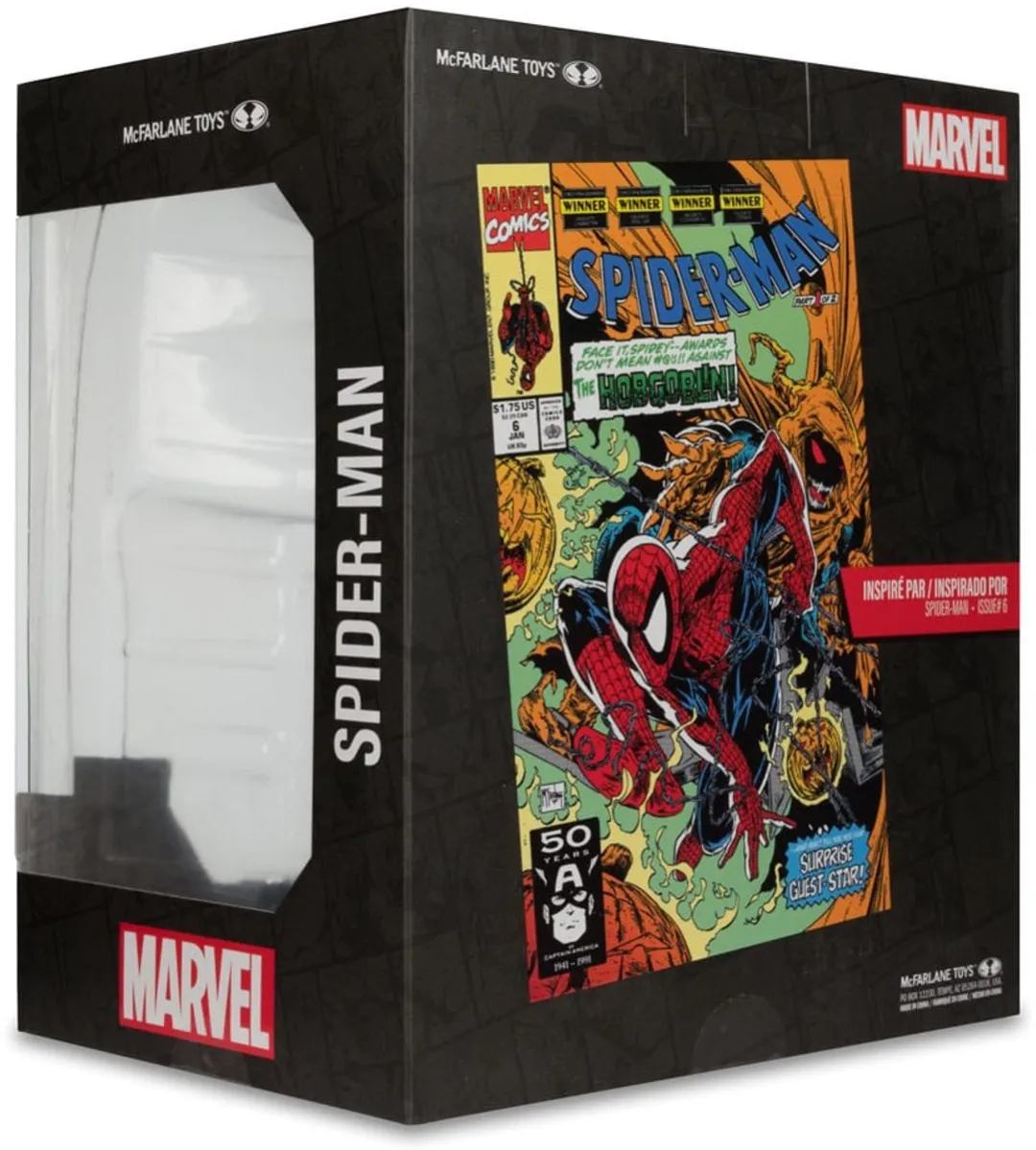 McFarlane Toys Marvel Spider-Man #6 1/10 PVC Statue 9cm - Multi