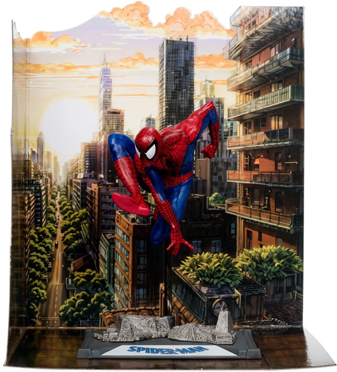 McFarlane Toys Marvel Spider-Man #6 1/10 PVC Statue 9cm - Multi