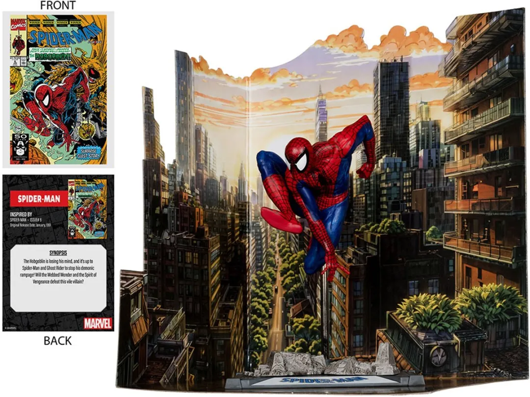 McFarlane Toys Marvel Spider-Man #6 1/10 PVC Statue 9cm - Multi