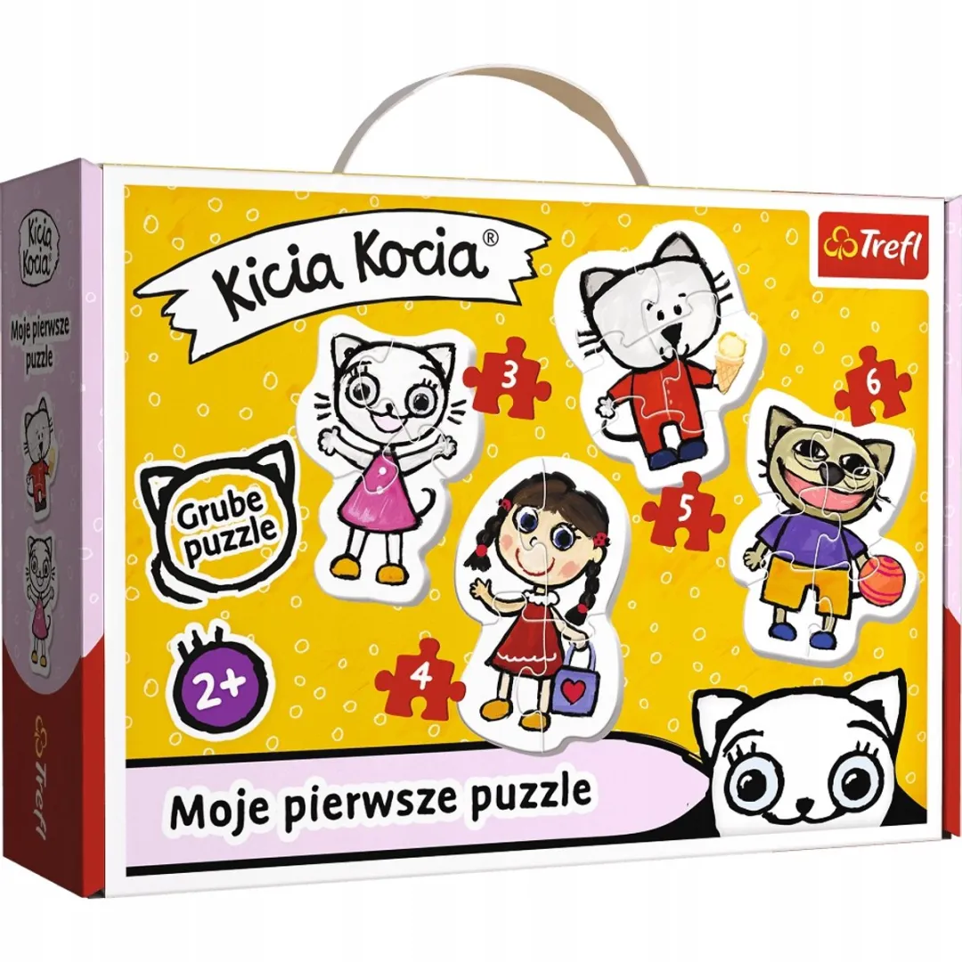 Trefl Kicia Kocia Mijn Eerste Puzzels