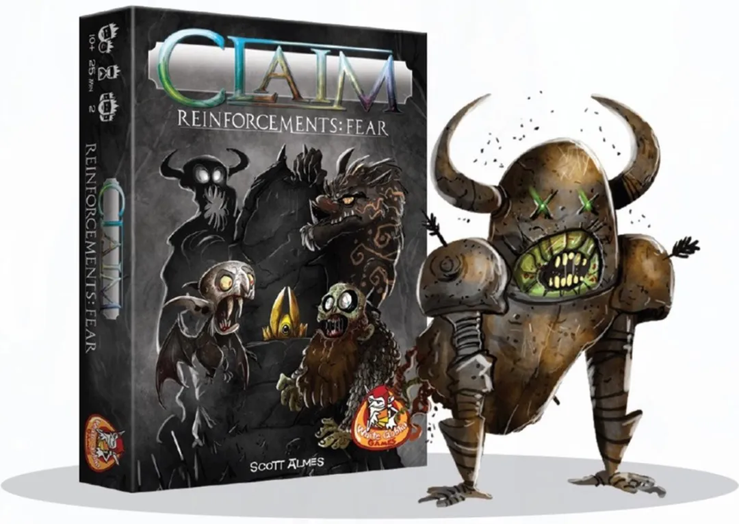 White Goblin Games Claim Reinforcements: Fear - Tactisch Kaartspel 2 Spelers