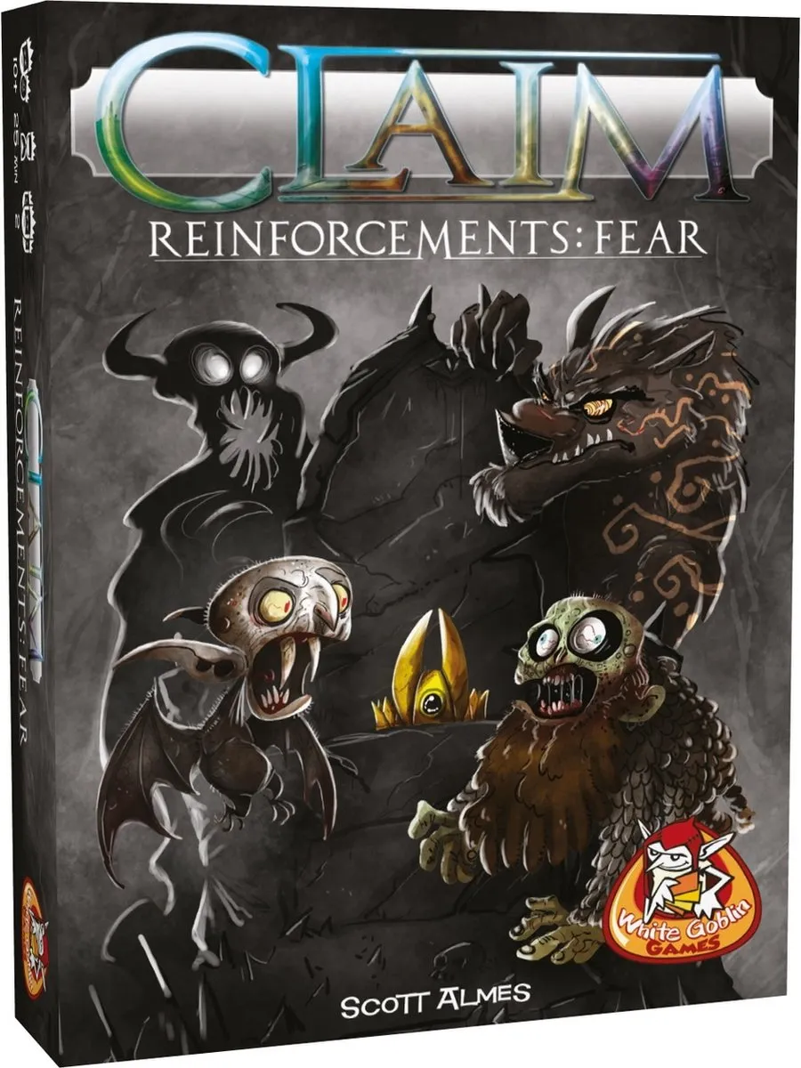 White Goblin Games Claim Reinforcements: Fear - Tactisch Kaartspel 2 Spelers