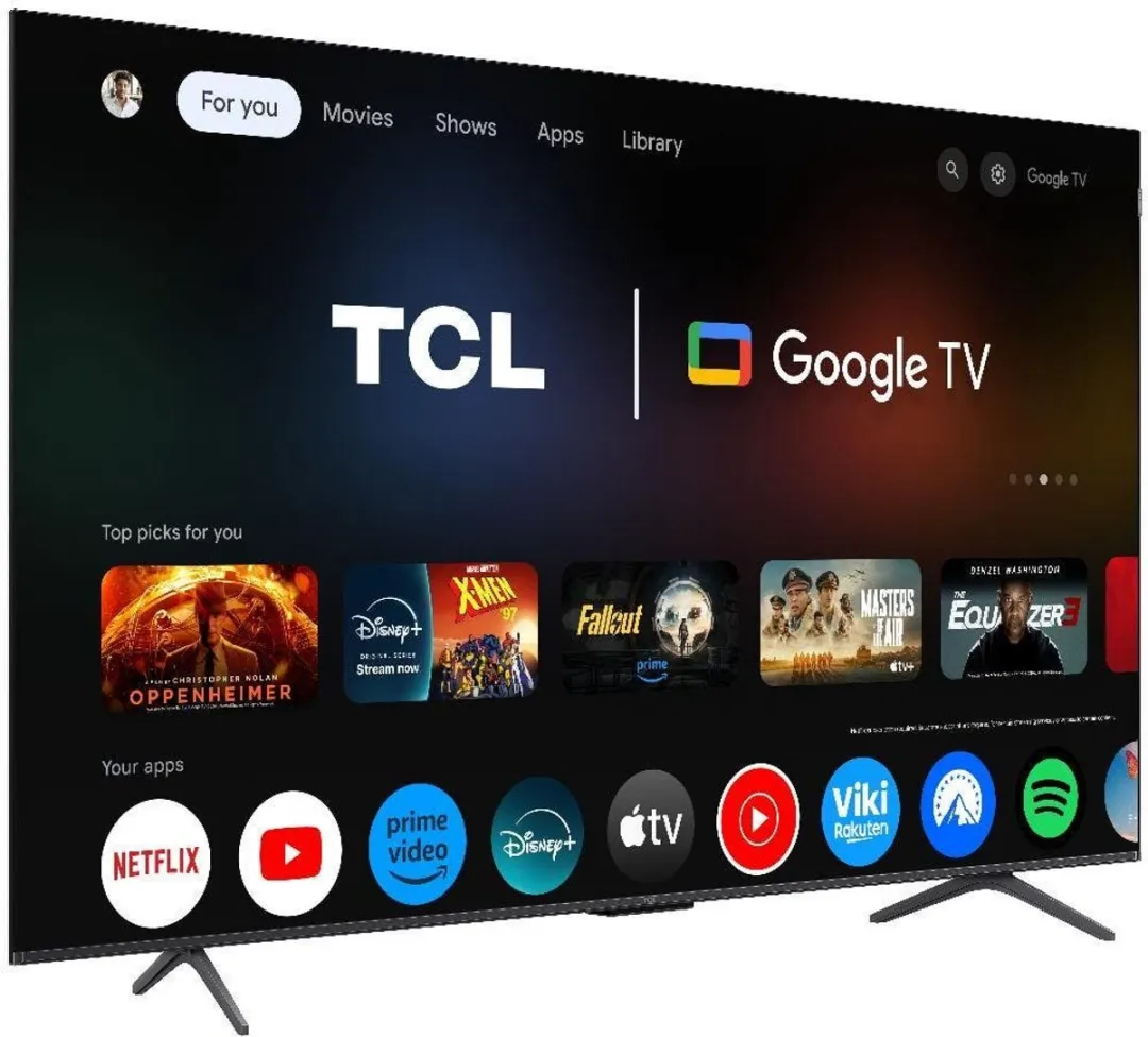 TCL 65QLED810K 65" 4K QLED Smart TV - Zwart
