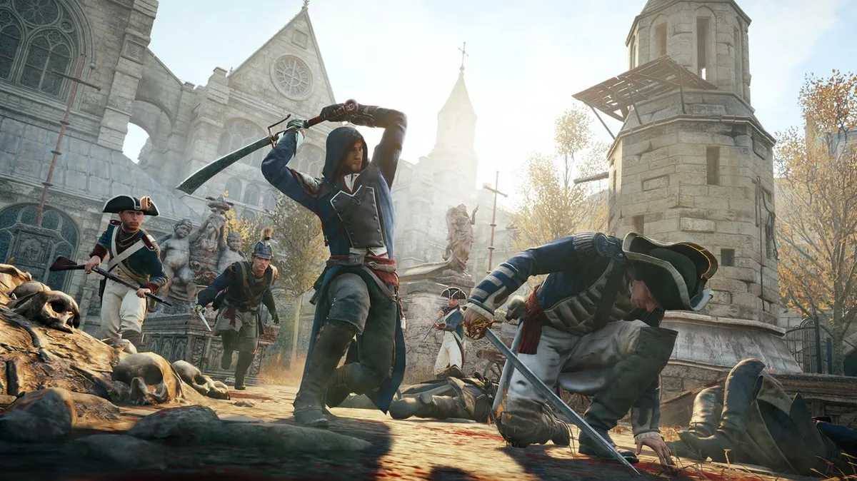 Ubisoft Assassin's Creed Unity - PS4 - 4 Spelers Online