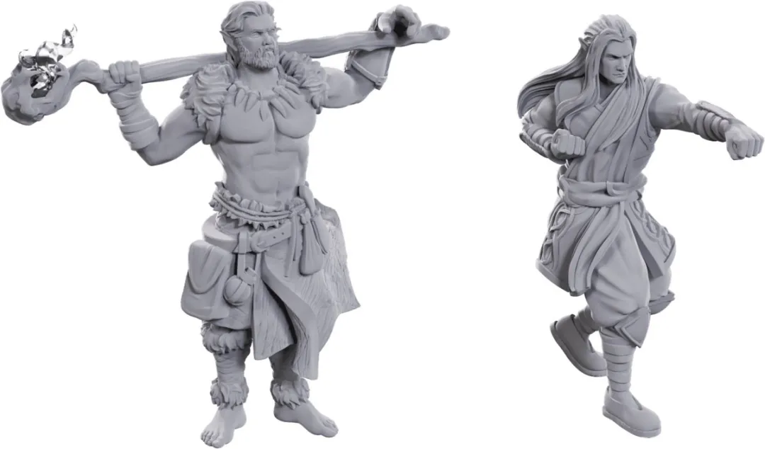 Wizkids D&D Nolzur's Archdruid & Martial Art Adept Miniaturen