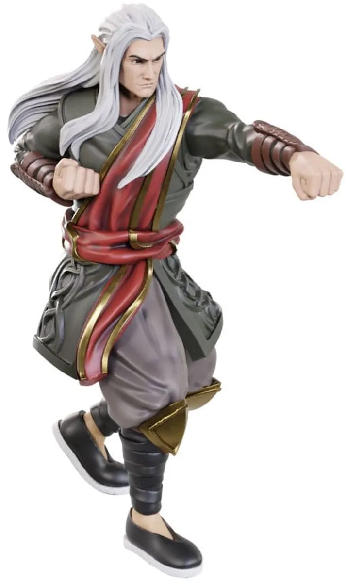 Wizkids D&D Nolzur's Archdruid & Martial Art Adept Miniaturen - Grijs
