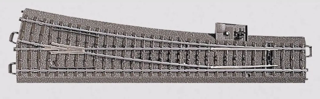 Märklin H0 C-Rails Wissel Rechts 24712