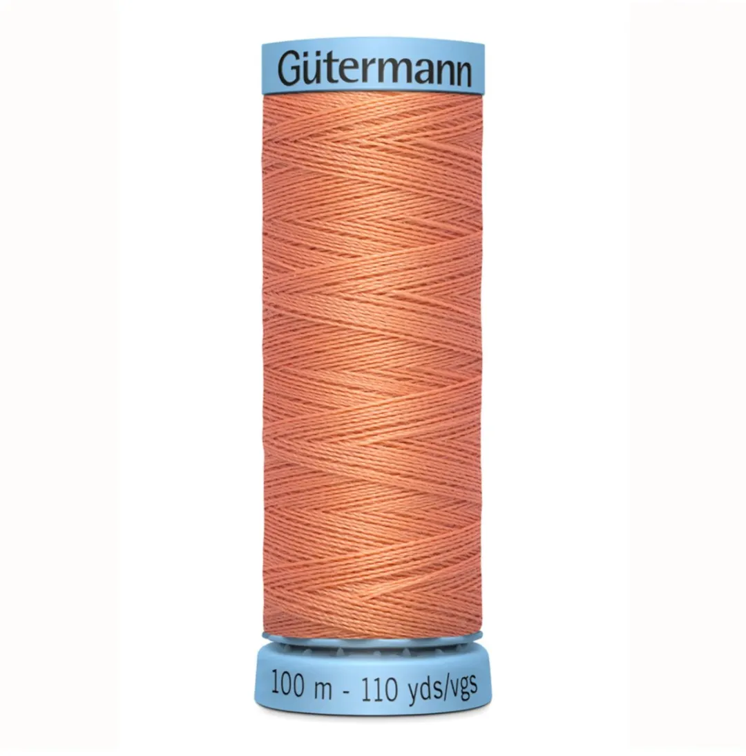 Gutermann Zijde Garen 100m - Zwart/Grijs/Wit