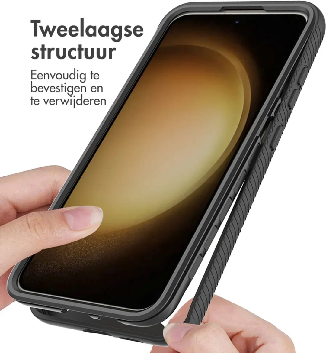 Imoshion Hoesje Samsung Galaxy S24 Plus - Zwart