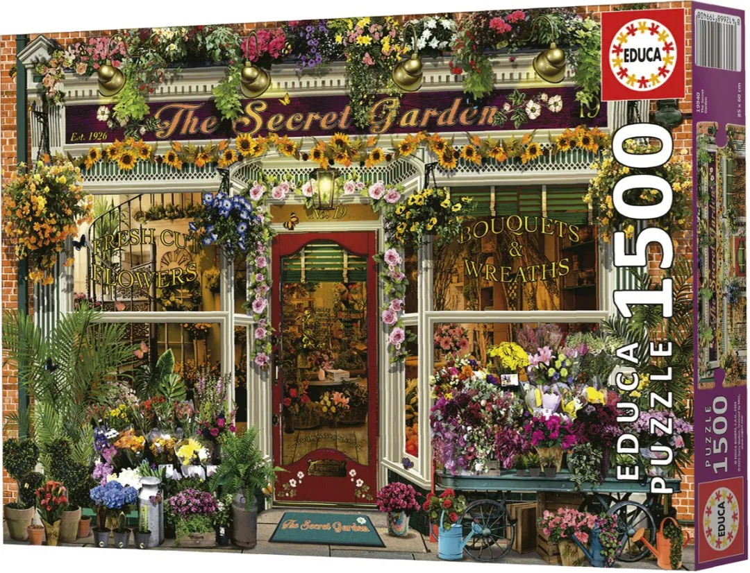 Educa De Verborgen Tuin Puzzel 1500 Stuks - Multicolor