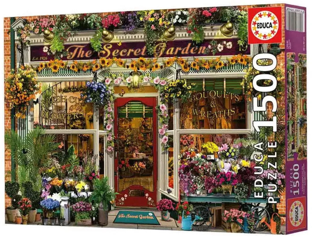 Educa De Verborgen Tuin Puzzel 1500 Stuks - Multicolor - afbeelding 6 van 6