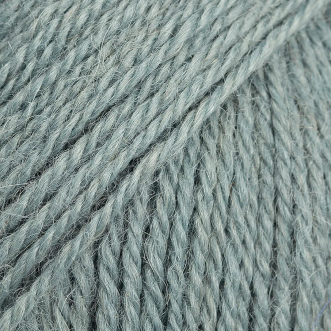 Drops Alpaca Uni Colour 7139 Mineraalblauw Wolgaren