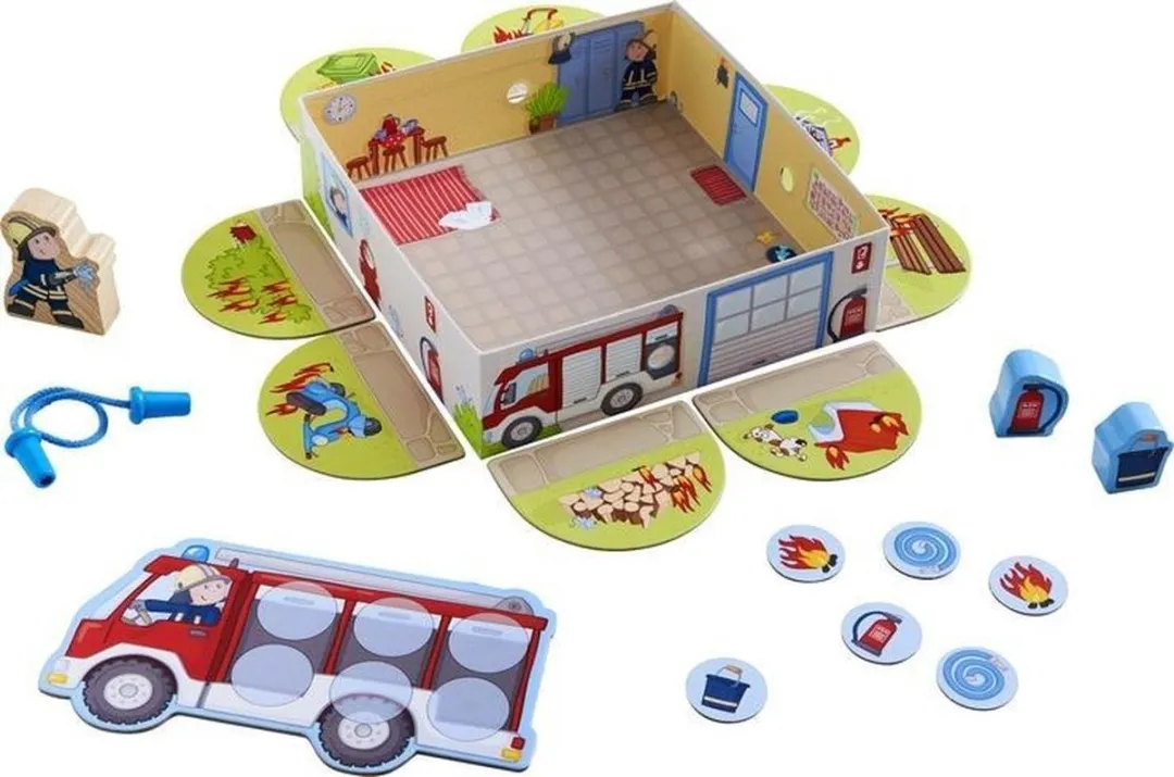 Haba Théo Le Pompier Kinderspel - Multicolor