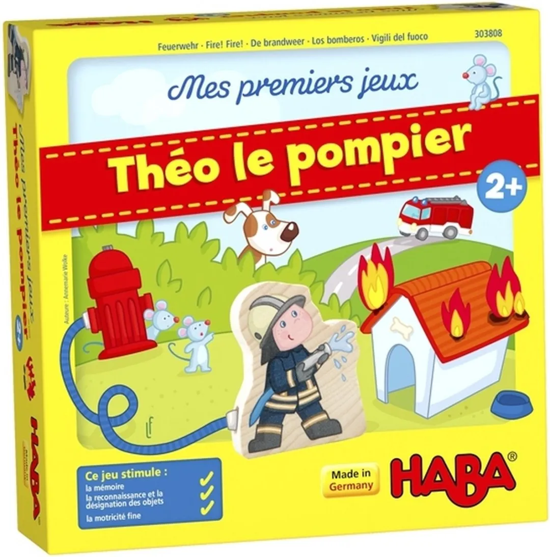 Haba Théo Le Pompier Kinderspel