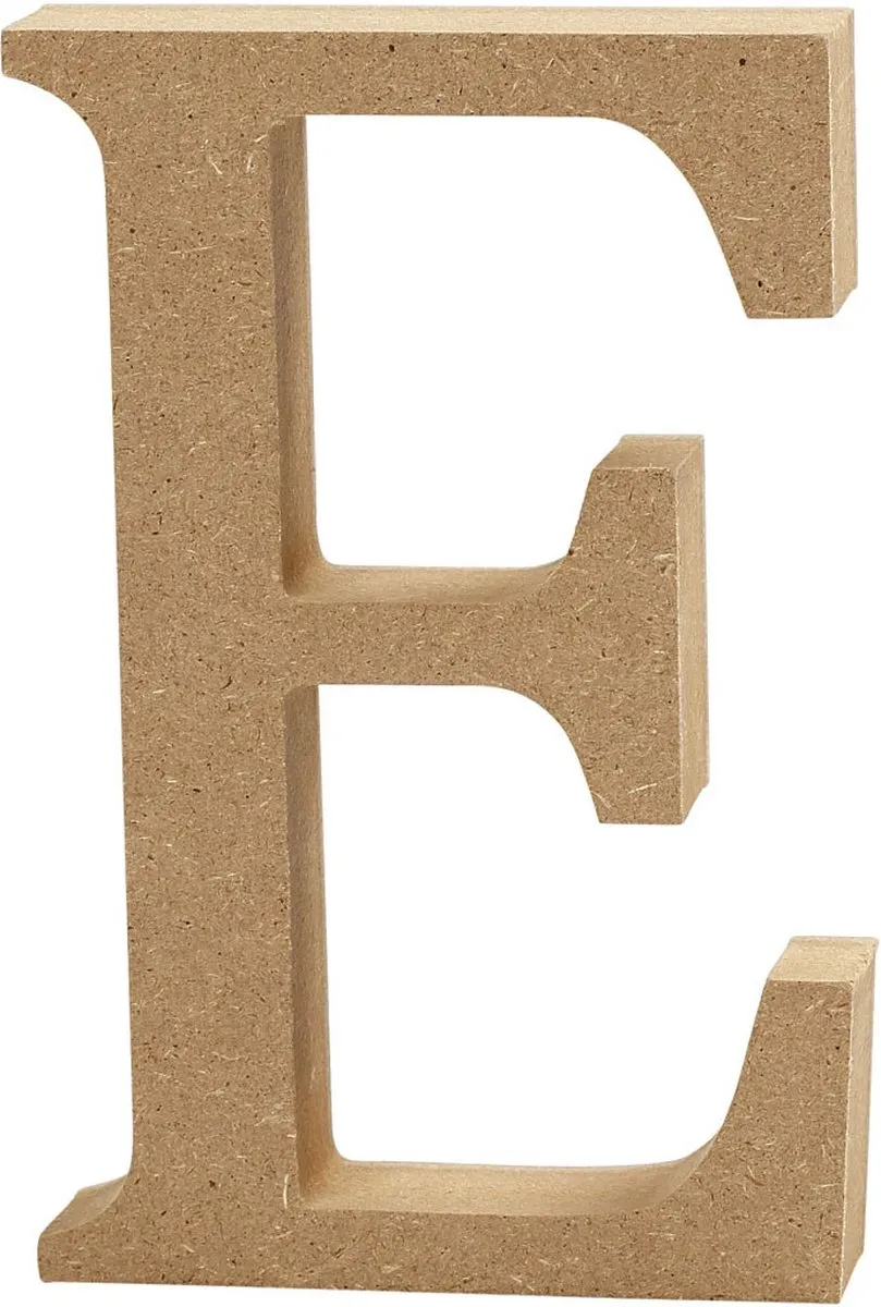 Creativ Company MDF Hoofdletter E 13cm