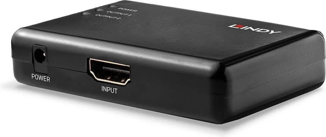 Lindy 38357 HDMI-Splitter 2 Poorten - 4K Zwart