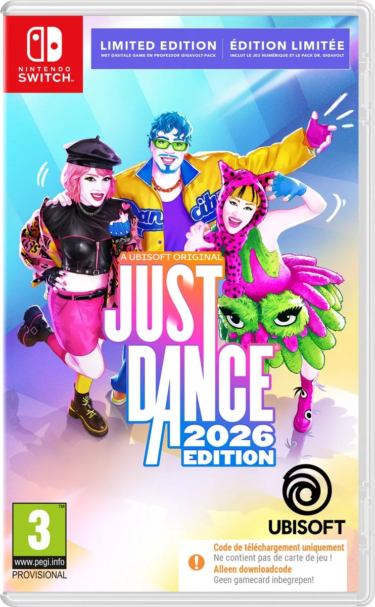 Ubisoft Just Dance 2026 Limited Edition Nintendo Switch - Downloadcode