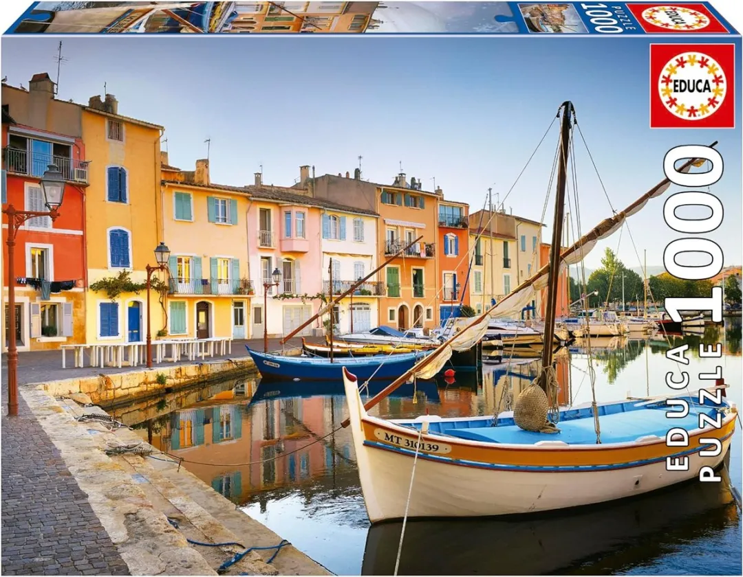 Educa Haven van Martigues Provence Puzzel 1000 Stuks