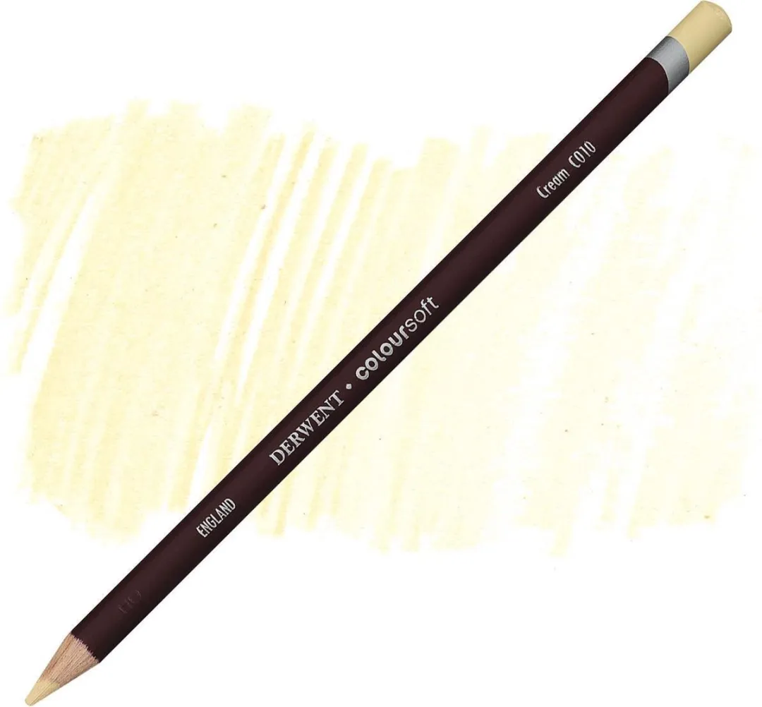Derwent Coloursoft Potlood Cream C010