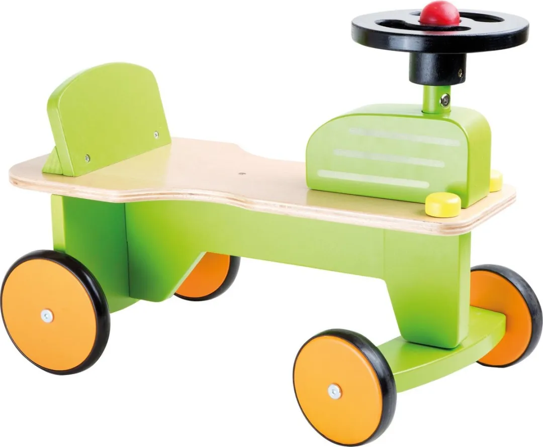 Small Foot Loopfiets Tractor Groen