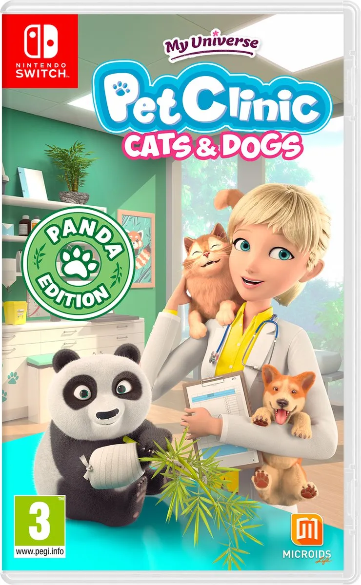 Mindscape My Universe Cats & Dogs Pet Clinic Panda Edition