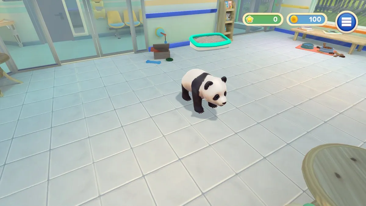 Mindscape My Universe Cats & Dogs Pet Clinic Panda Edition - Switch