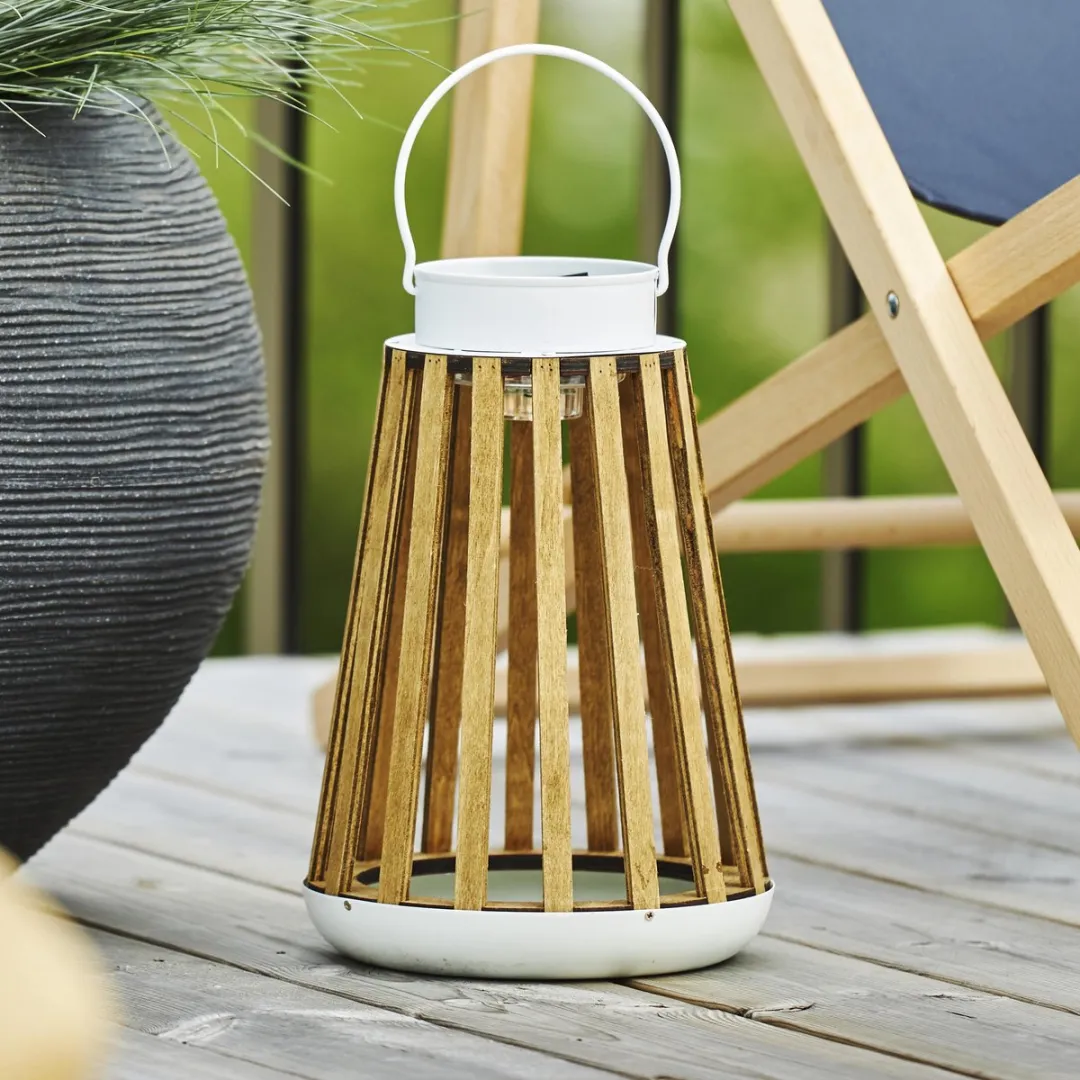 Star Trading Catania LED Zonne-lantaarn - Warm wit - 28cm