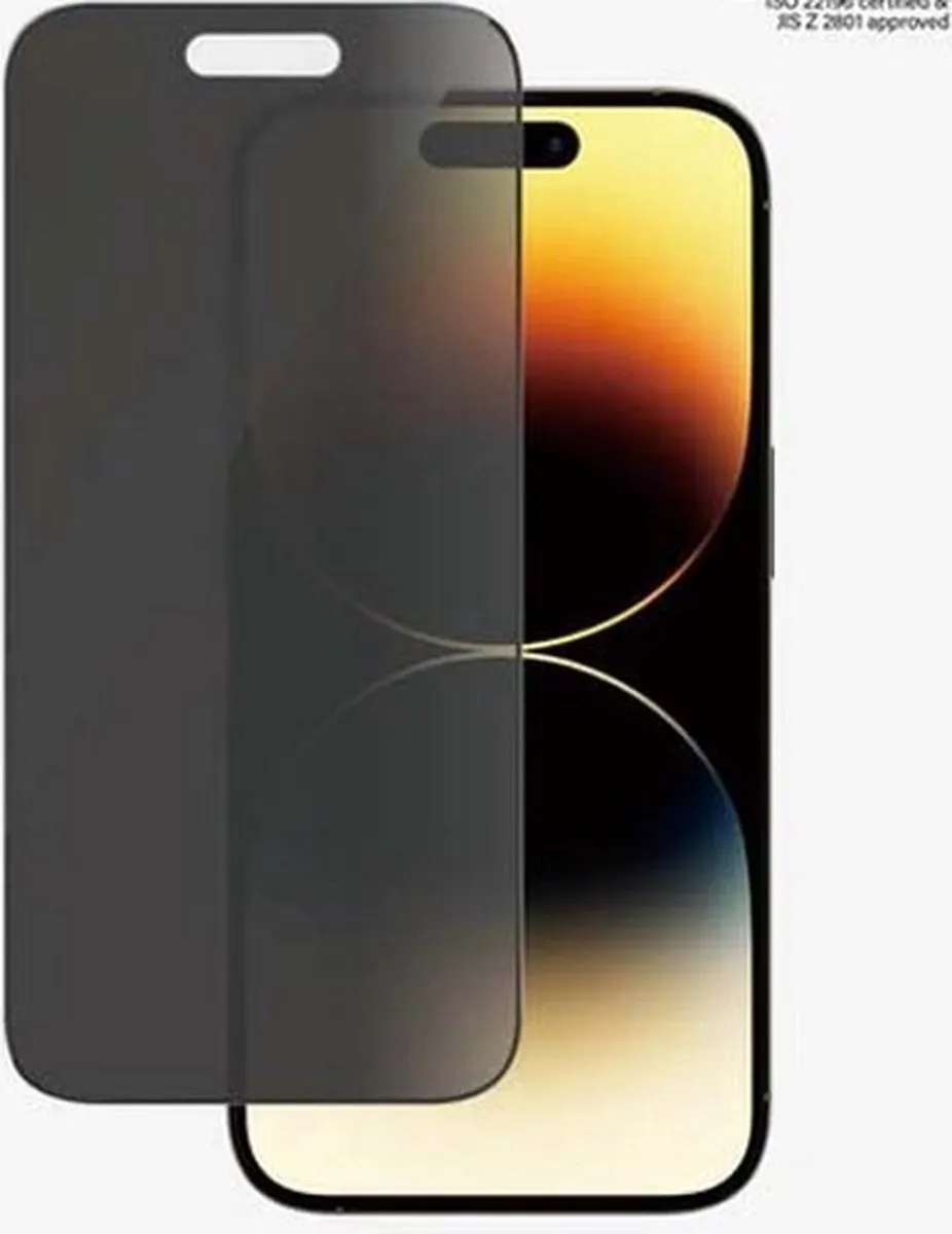PanzerGlass P2784 Screenprotector iPhone 14 Pro - Privacy - Case Friendly