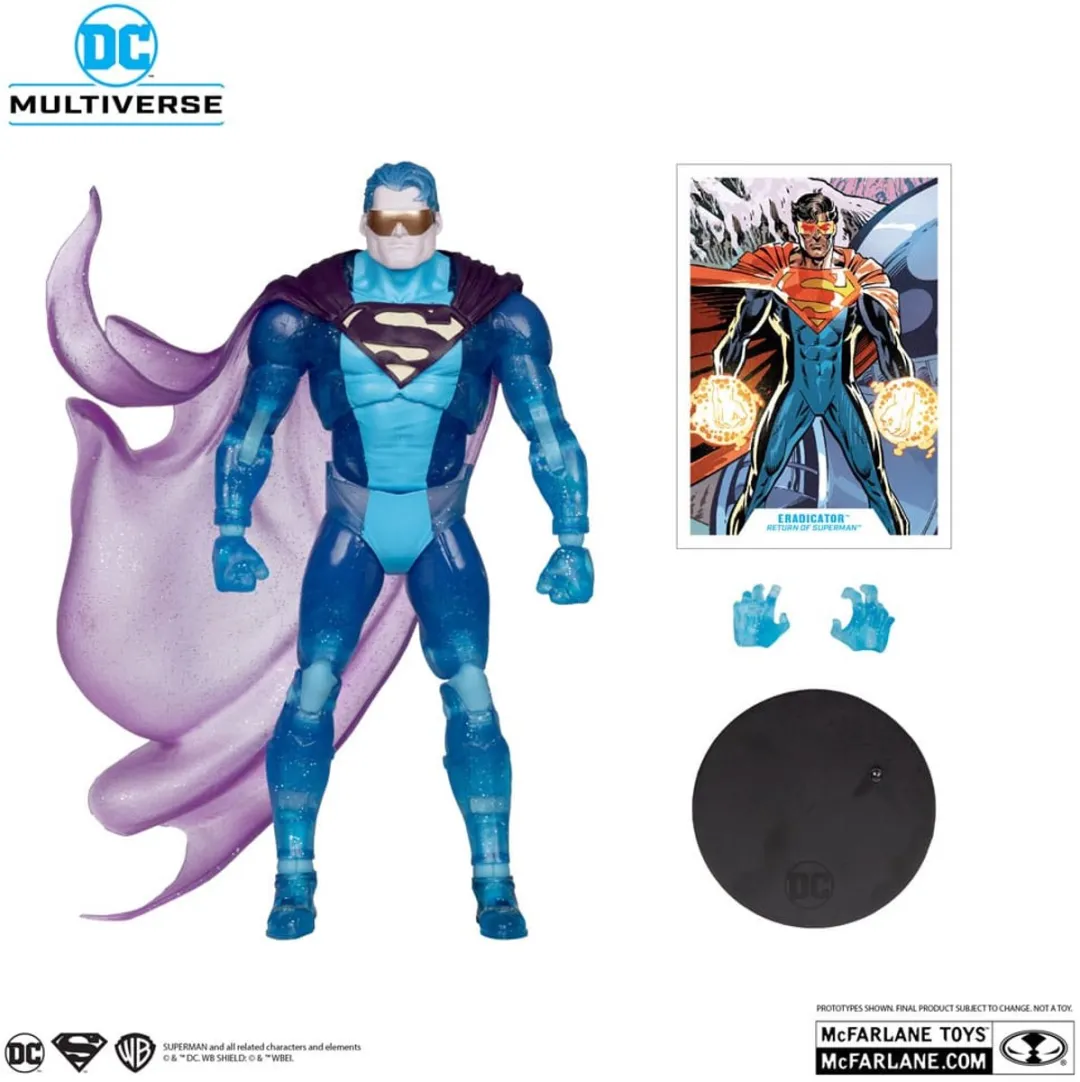 McFarlane Toys DC Multiverse Eradicator Action Figure - Platinum Edition MCF17408-CHASE - Multi