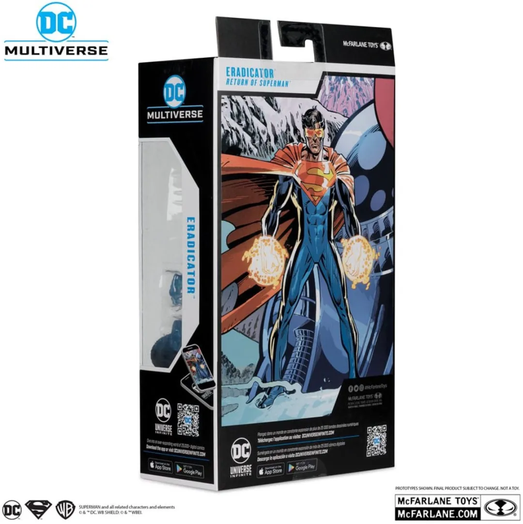 McFarlane Toys DC Multiverse Eradicator Action Figure - Platinum Edition MCF17408-CHASE - Multi