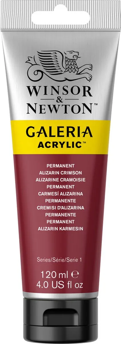 Winsor & Newton Galeria Acryl Permanent Alizcrimson 120ml