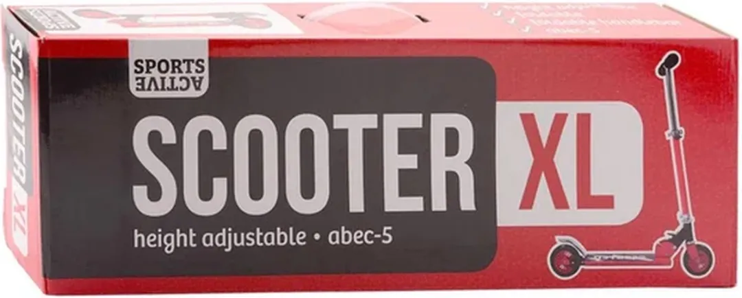 Johntoy Sportline Scooter Rood - 4.9 Inch - afbeelding 6 van 6