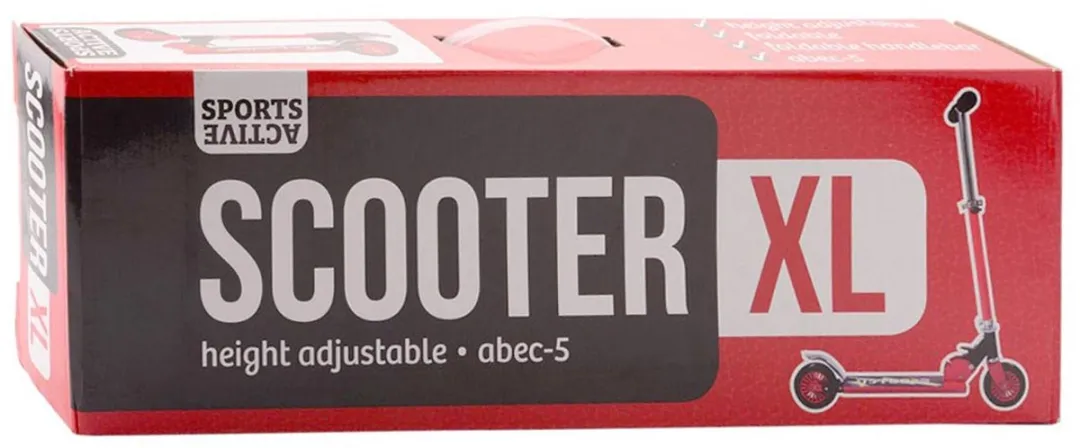 Johntoy Sportline Scooter Rood - 4.9 Inch