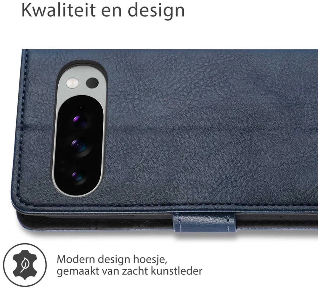 Imoshion Hoesje Google Pixel 10/10 Pro Donkerblauw - 3 Pasjes
