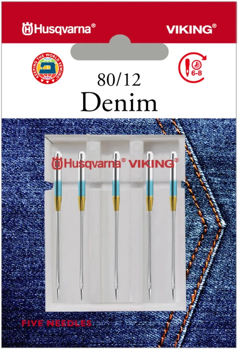 Husqvarna-Viking Denim 80 Naalden