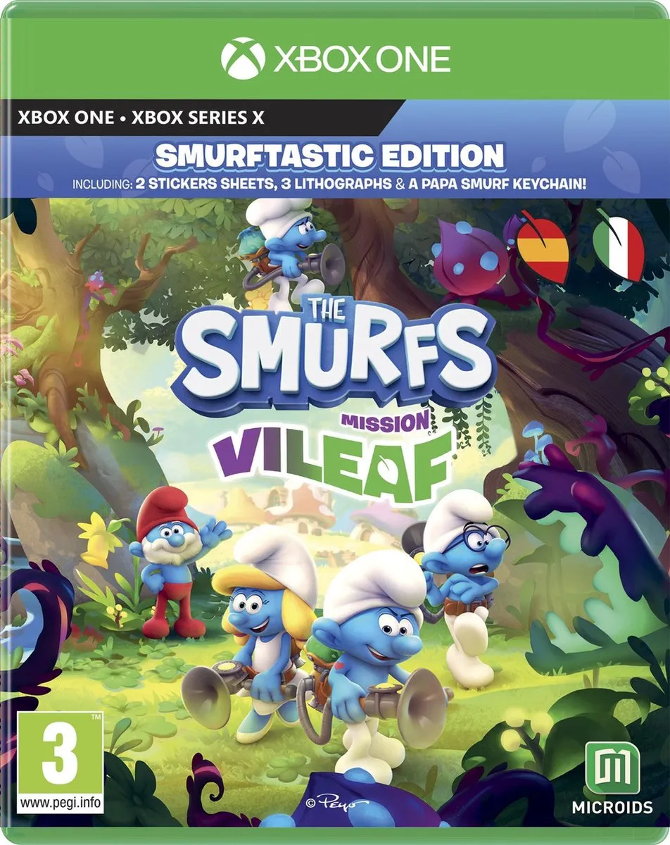 Mindscape De Smurfen Mission Vileaf Smurftastische Editie