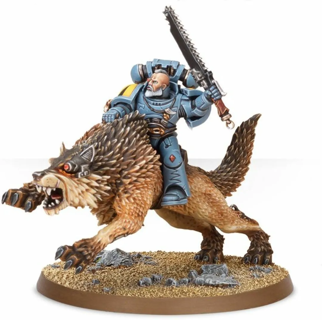 Games Workshop Space Wolves Thunderwolf Cavalry 3 Stuks