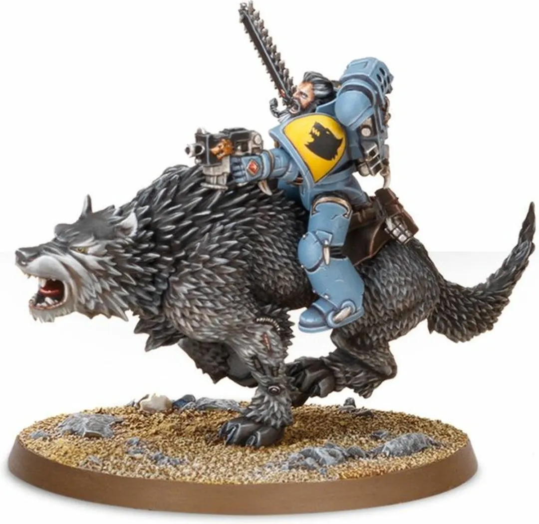 Games Workshop Space Wolves Thunderwolf Cavalry 3 Stuks