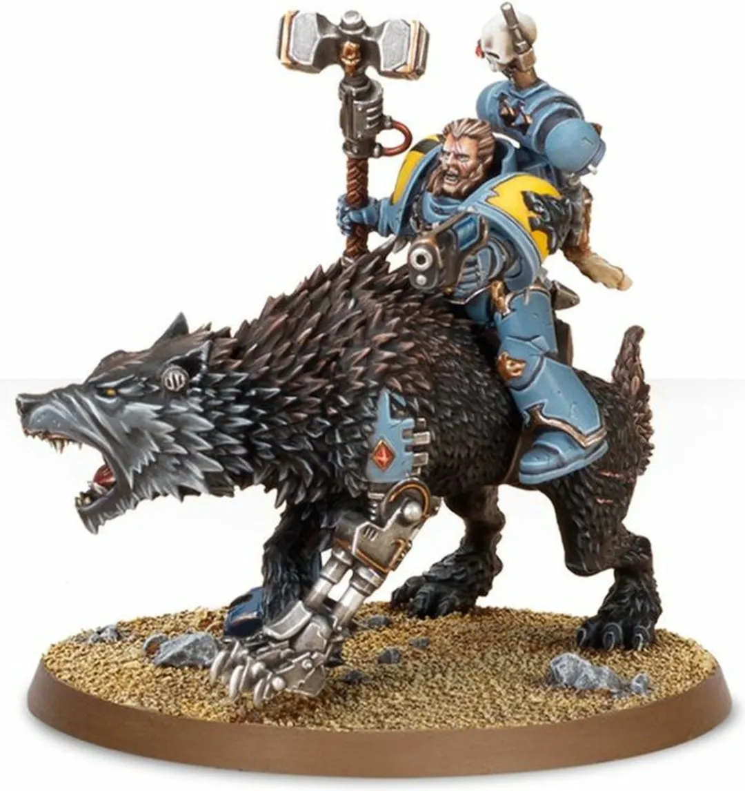 Games Workshop Space Wolves Thunderwolf Cavalry 3 Stuks - afbeelding 6 van 6