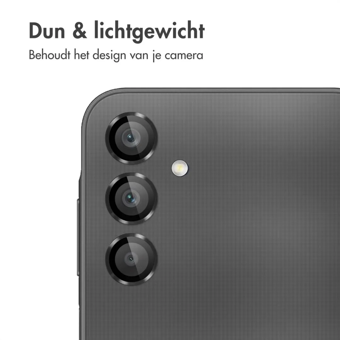 imoshiion Camera Lens Protector Samsung Galaxy A25 - 2 Stuks - Zwart