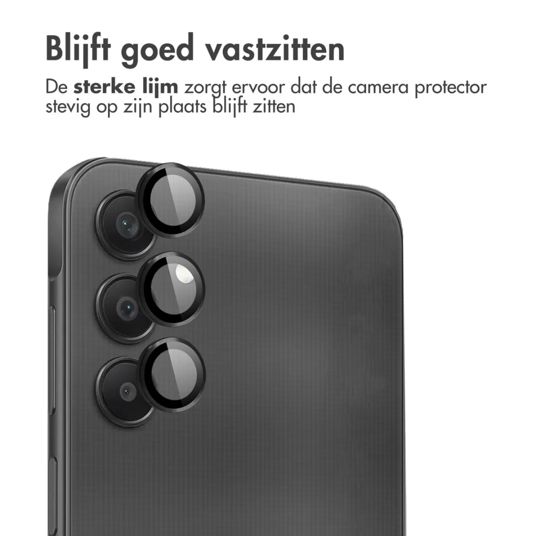 imoshiion Camera Lens Protector Samsung Galaxy A25 - 2 Stuks - Zwart