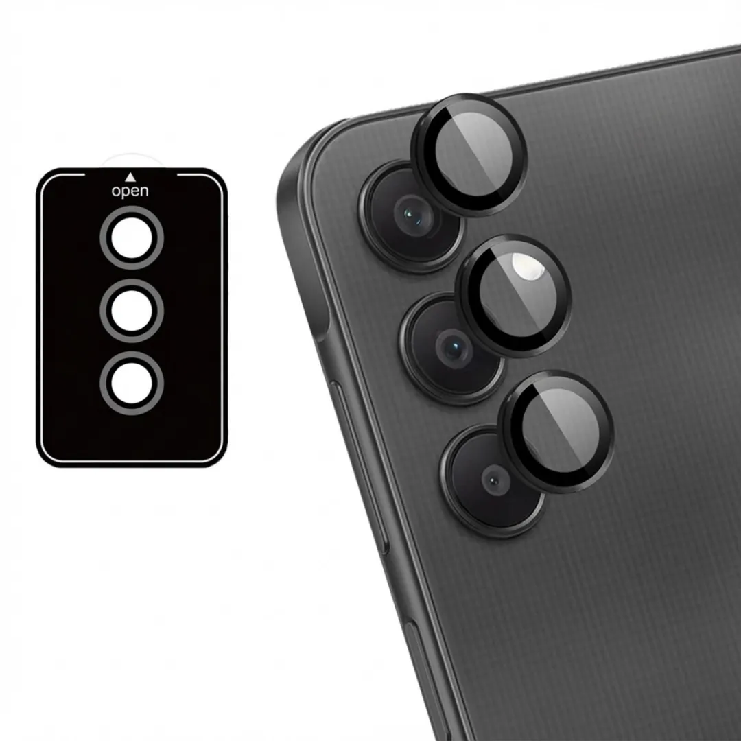 imoshiion Camera Lens Protector Samsung Galaxy A25 - 2 Stuks - Zwart