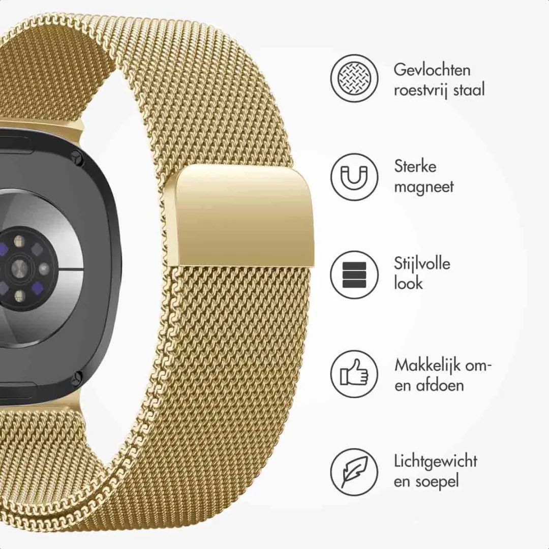 Imoshion Milanees Magnetisch Bandje Goud - Samsung Galaxy Watch 8