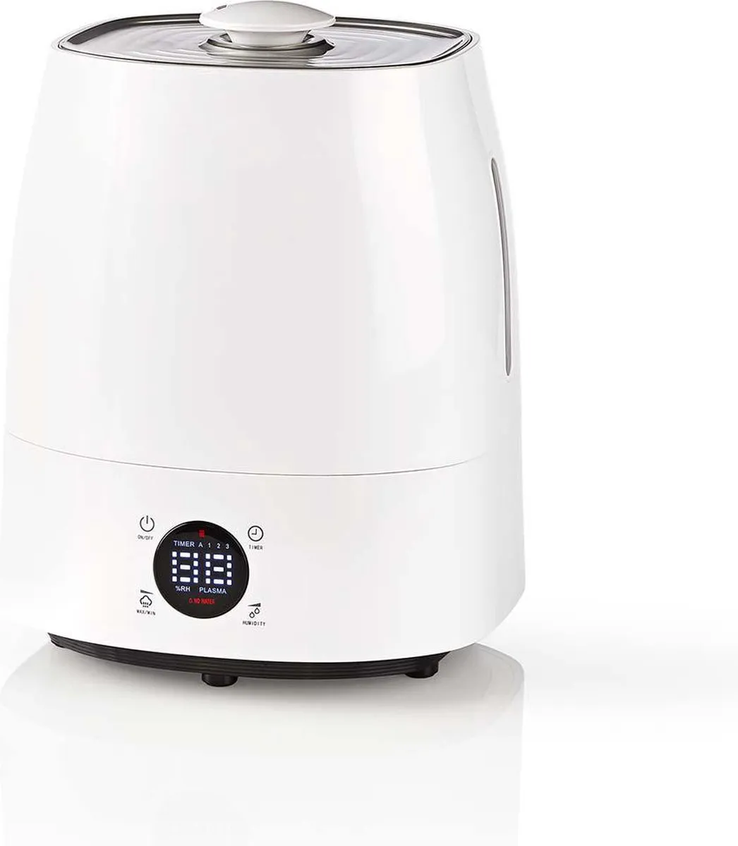 Nedis HUMI120CWT Luchtbevochtiger 5,5L - Warme & Koele Mist - 50m² - Wit - afbeelding 6 van 6