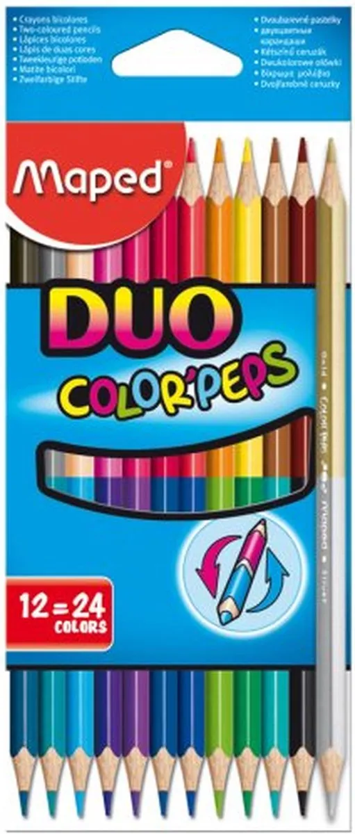 Maped Color'peps Duo Kleurpotlood - 24 Stuks